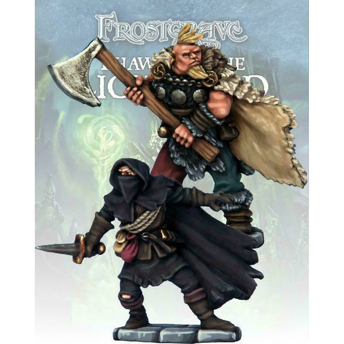 Frostgrave Cultist Thief & Barbarian New - TISTA MINIS