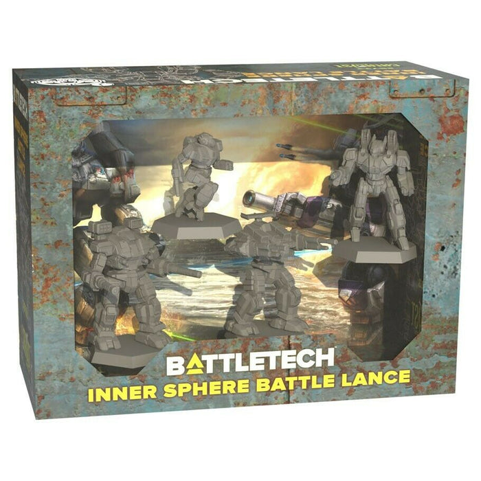 BATTLETECH: INNER SPHERE BATTLE LANCE New - TISTA MINIS