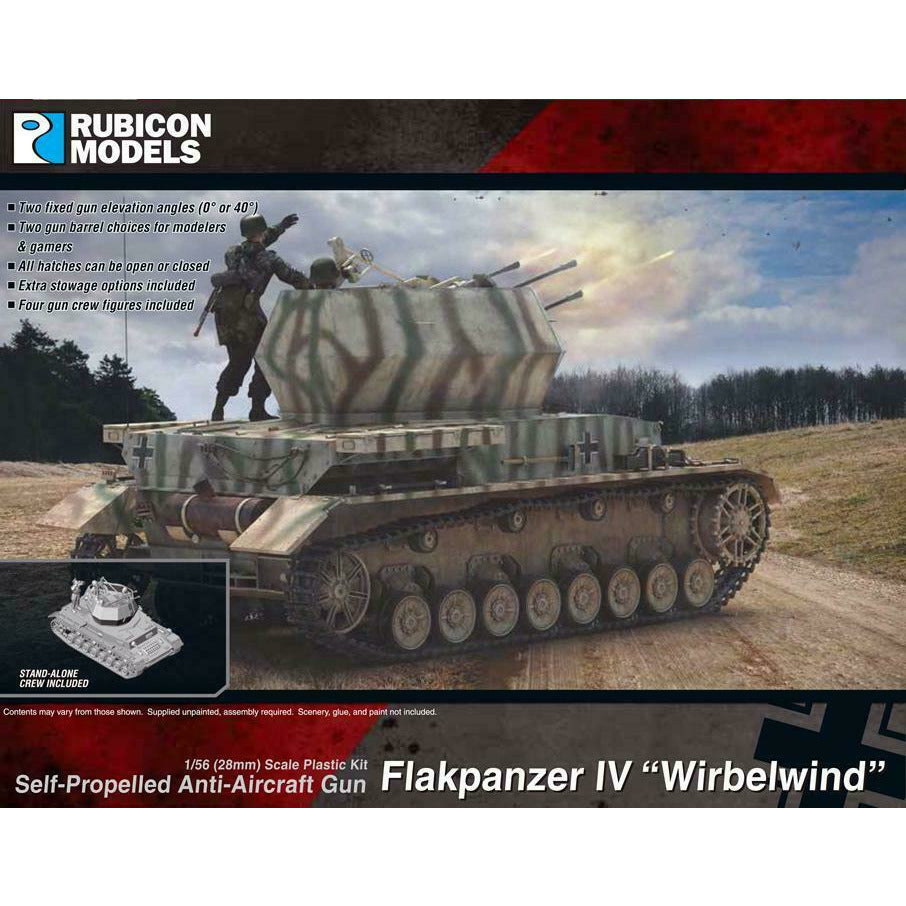 Rubicon German	Flakpanzer IV "Wirbelwind" New - Tistaminis