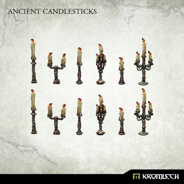 Kromlech	Ancient Candlesticks (12) New - Tistaminis