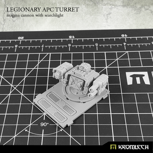 Kromlech Legionary APC Turret: Magma Cannon with Searchlight - TISTA MINIS