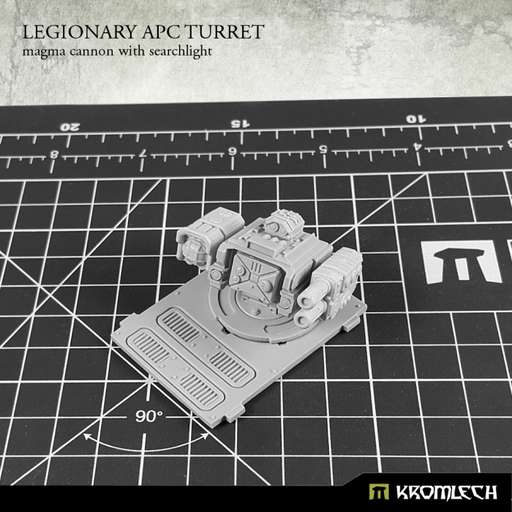 Kromlech Legionary APC Turret: Magma Cannon with Searchlight - TISTA MINIS