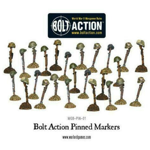 Bolt Action Pinned Markers WGB-PIN-01 New - TISTA MINIS