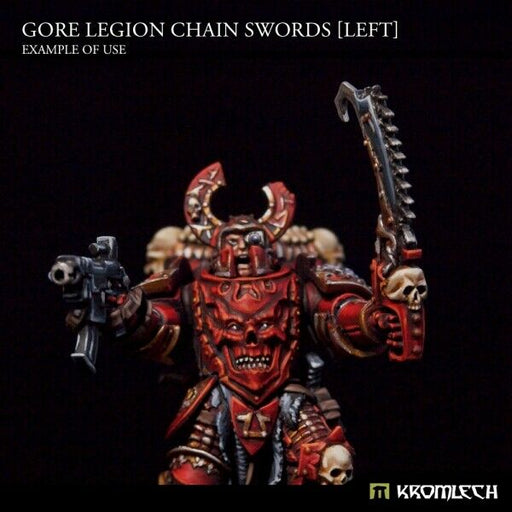 Kromlech Gore Legion Chain Swords [left] (5) New - TISTA MINIS