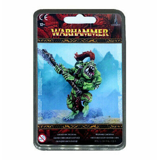Warhammer Orcs and Goblins Savage Big Boss New - Tistaminis