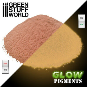 Green Stuff World Glow Pigments - TIME ORANGE New - TISTA MINIS