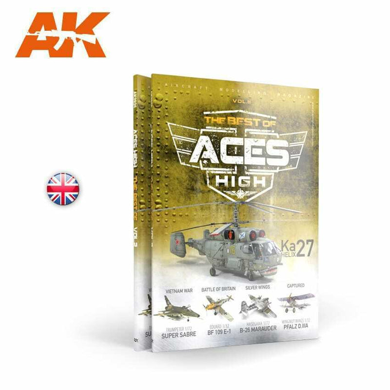 AK Interactive ACES HIGH Magazine THE BEST OF. VOL 2 New - TISTA MINIS