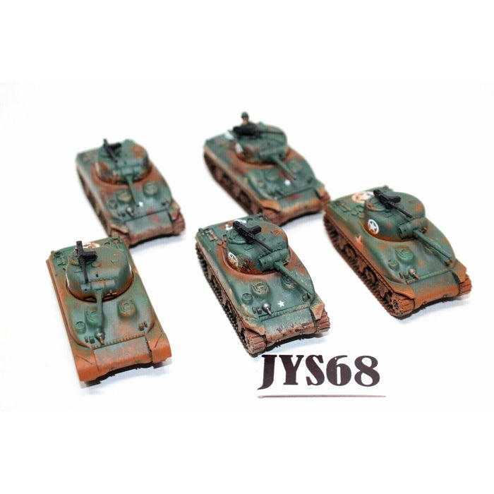 Flames Of War American Shermans Well Painted - JYS68 - Tistaminis