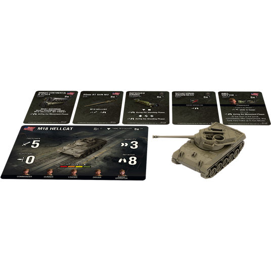 World of Tanks Expansion - American (M18 Hellcat) New - Tistaminis