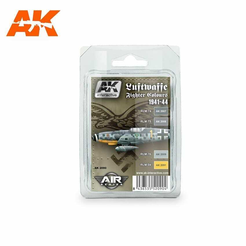 AK Interactive Luftwaffe Fighter Colors 1941-44 New - TISTA MINIS