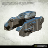 Kromlech Legionary Assault Tank Turret: Twin Heavy Plasma Cannon - TISTA MINIS