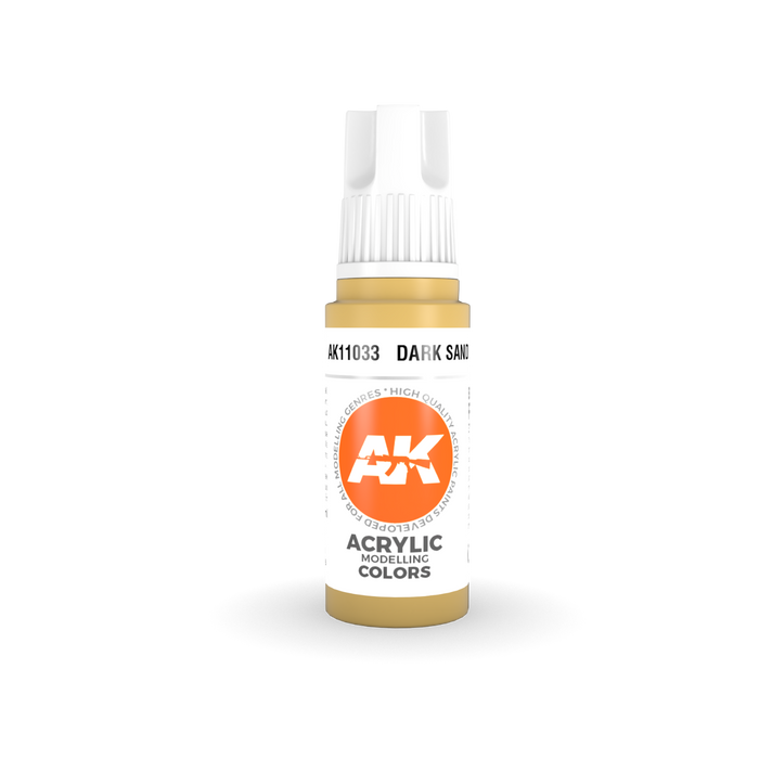 AK 3rd GEN Acrylic Dark Sand 17ml - Tistaminis