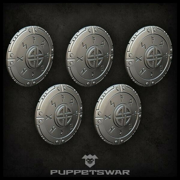 Puppets War Runic Shields (left) New - Tistaminis