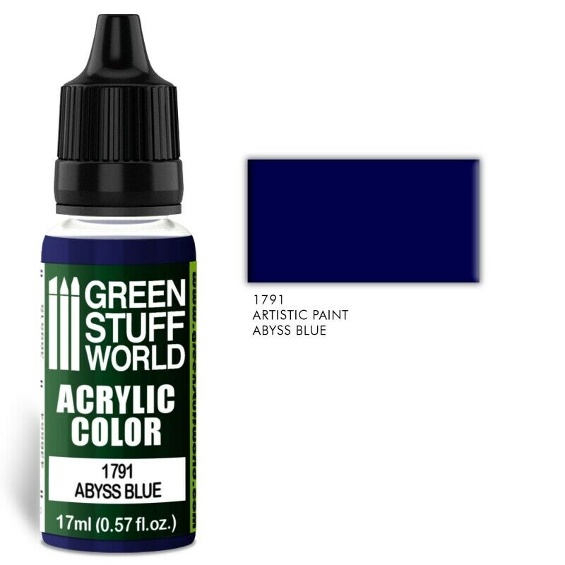 Green Stuff World Acrylic Color Abyss Blue - Tistaminis