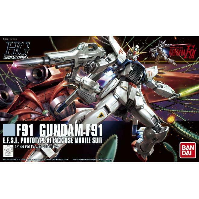 Gundam HGUC 1/144 #167 Gundam F91 New - Tistaminis