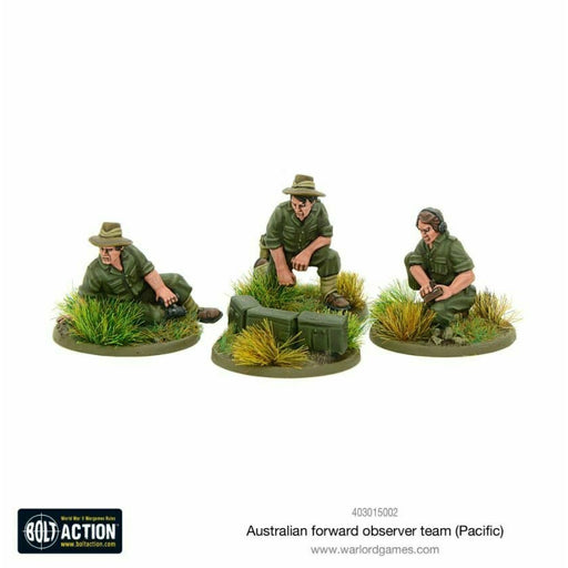 Bolt Action Australian Forward Observer Team New - TISTA MINIS