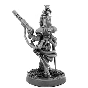 Wargames Exclusive HERESY HUNTER FEMALE INQUISITOR WITH FLAMER New - TISTA MINIS