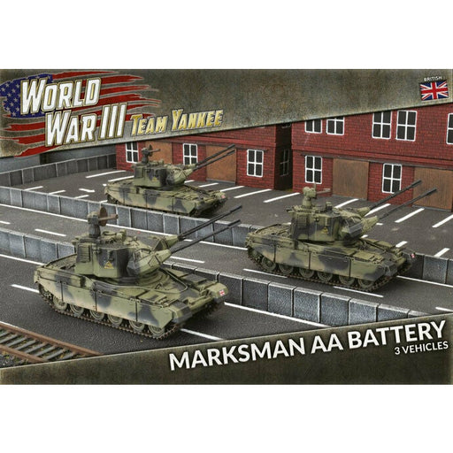 Team Yankee British Marksman AA Battery New - TISTA MINIS