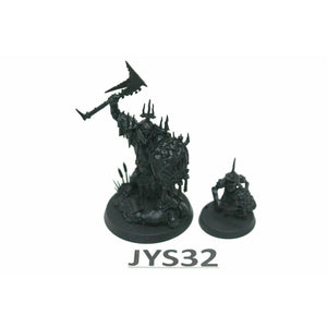 Warhammer Orcs And Goblins Killaboss And Stab-Grot JYS32 - Tistaminis