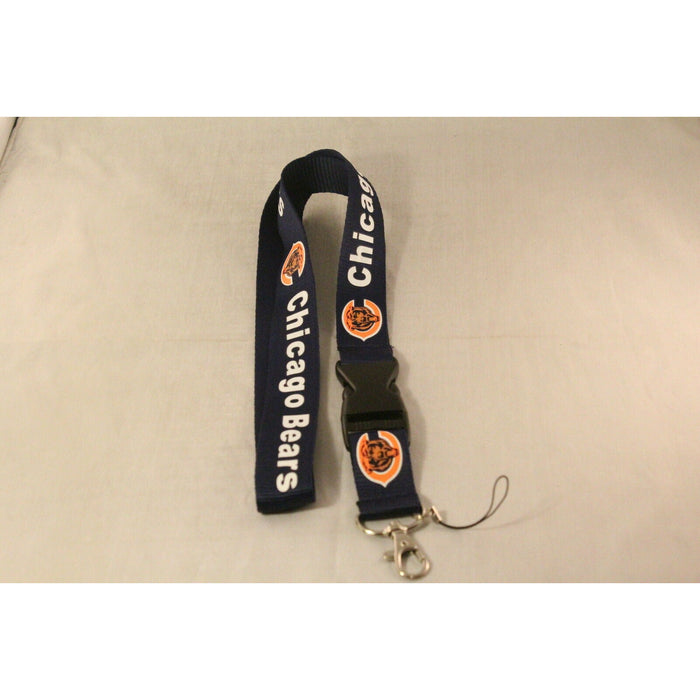 NFL Football Keychain Lanyard Brand New - Multiple Team Options - Tistaminis