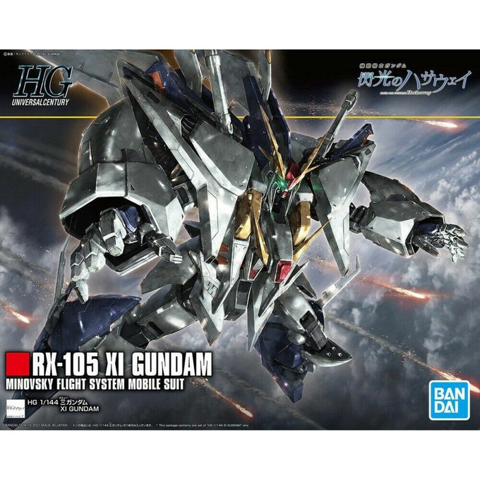 Bandai 1/144 #238 Xi Gundam "Hathaway's Flash", Bandai Spirits Hobby HGUC New - Tistaminis