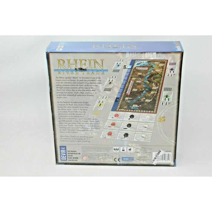 Rhein River Trader Board Game New | TISTAMINIS