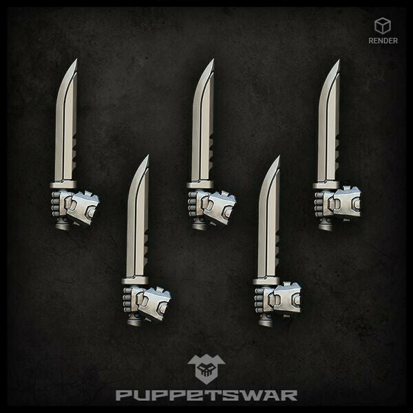 Puppets War Tactical Swords [left] New - Tistaminis