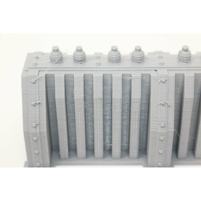 Warhammer 3D Printed Tabletop Scenery 28mm Scale Electric Generator / Wall | TISTAMINIS