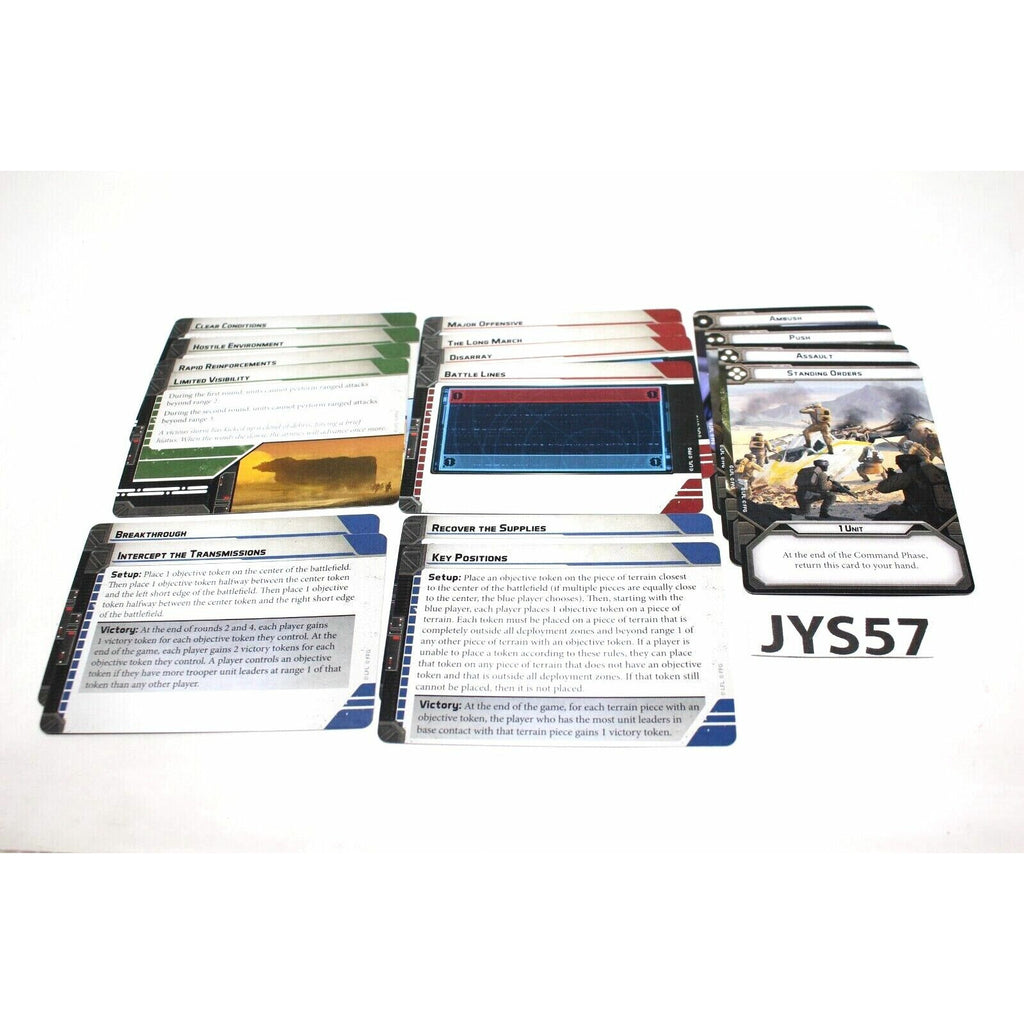 Star Wars Legion Deployment Condition Mission Cards - JYS57 - Tistaminis