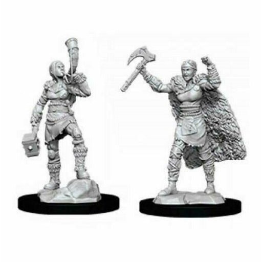 D&D Nolzur's Marvelous Miniatures: Wave 12: Female Human Barbarian New - TISTA MINIS