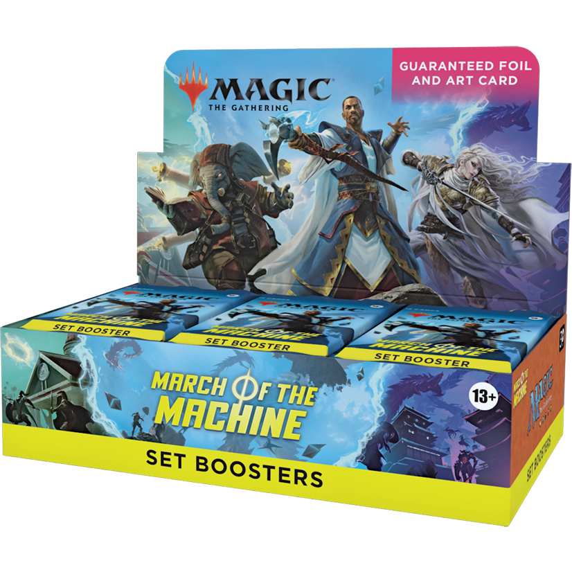 Magic the Gathering MARCH OF THE MACHINE SET BOOSTER Box April 21 Pre-Order - Tistaminis