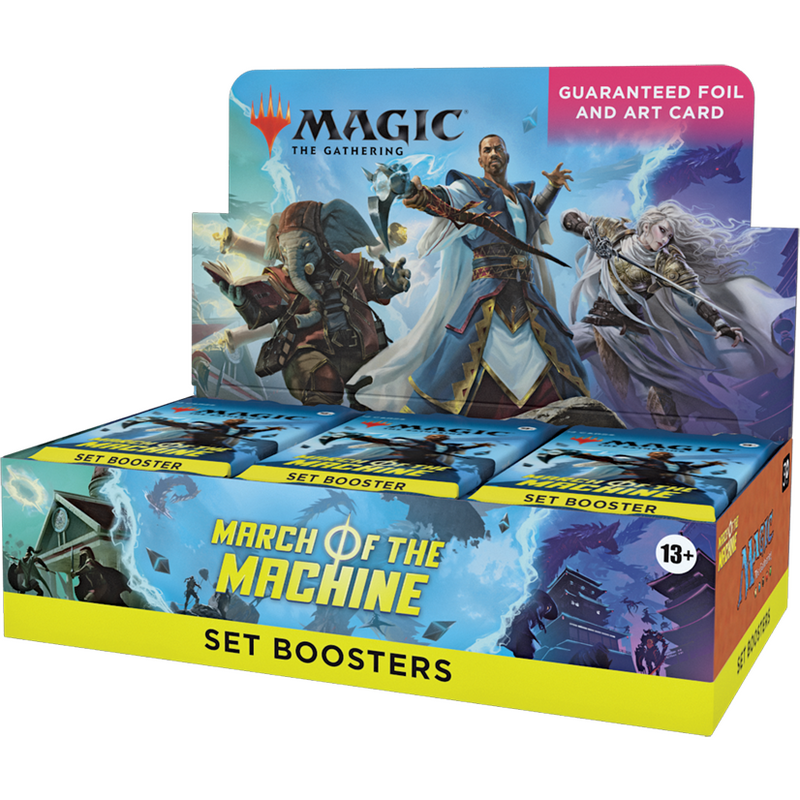 Magic the Gathering MARCH OF THE MACHINE SET BOOSTER Box April 21 Pre-Order - Tistaminis