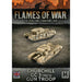 Flames of War Mid War British Churchill Gun Carrier (3-inch) Tanks (x2) New - Tistaminis