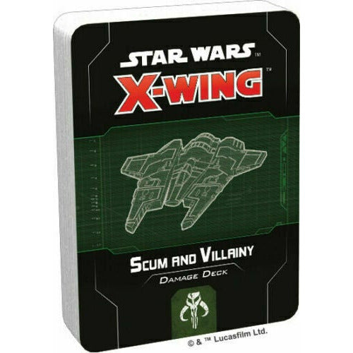 Star Wars X-Wing 2nd Ed: Scum And Villainy Damage Deck New - TISTA MINIS