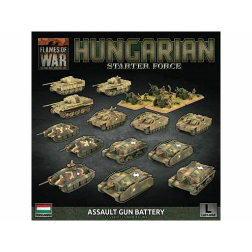 Flames of War Hungarin Starter Force Zrinyi Assault Gun Battery June 19 PreOrder - Tistaminis