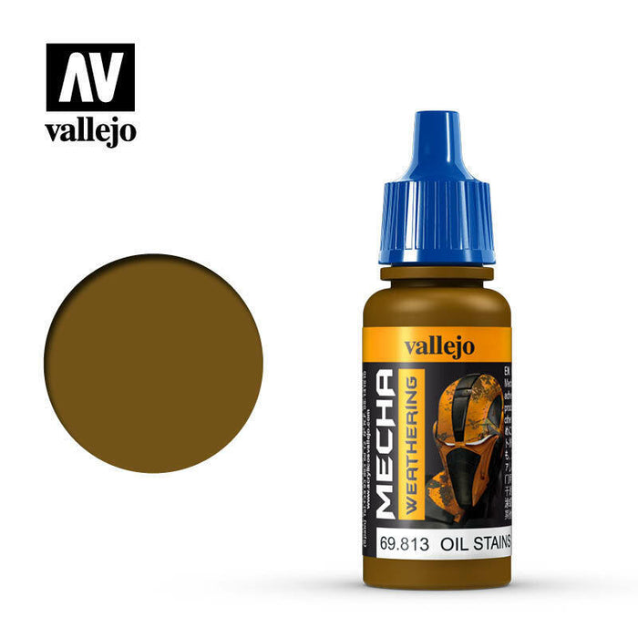 Vallejo Mecha Colour Paint Oil Stains Gloss (69.813) - Tistaminis