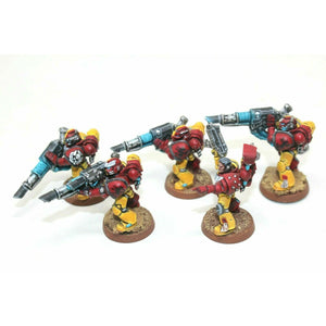 Warhammer Space Marine Devastator Squad With Lascannons Well Painted - JYS69 - Tistaminis