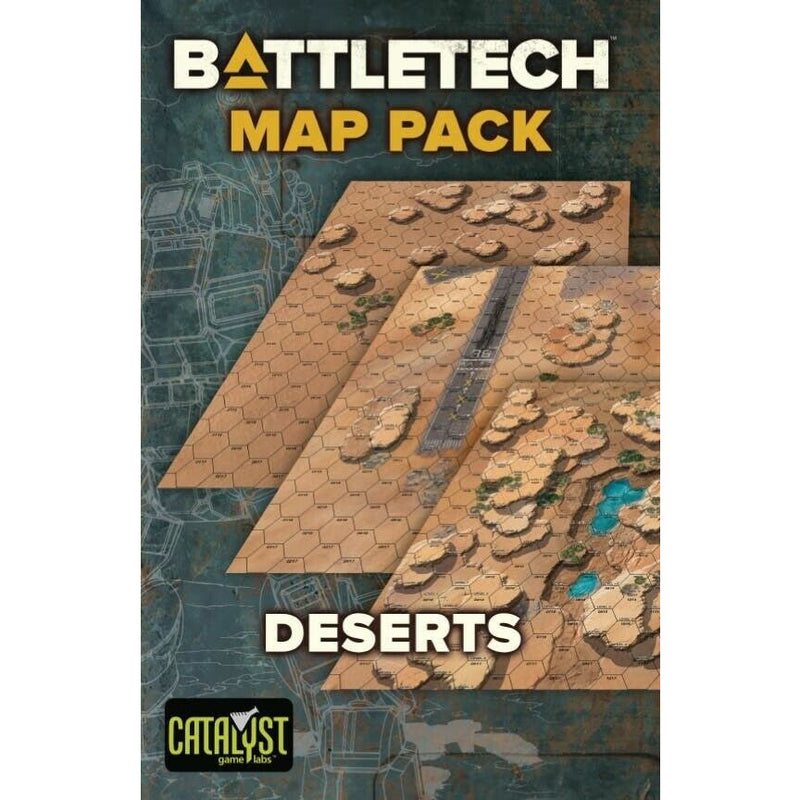 BATTLETECH MAP PACK DESERTS Aug 2021 Pre-Order - Tistaminis
