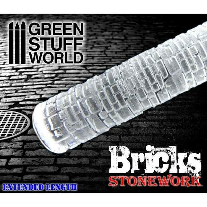 Green Stuff World Rolling Pin Bricks New - TISTA MINIS