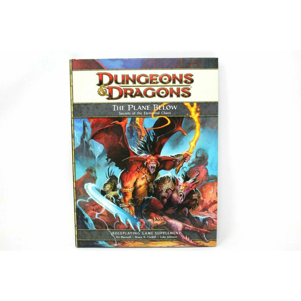 Dungeons And Dragons 4rth Edition The Place Below Secrets Of The Elemental Chaos - TISTA MINIS