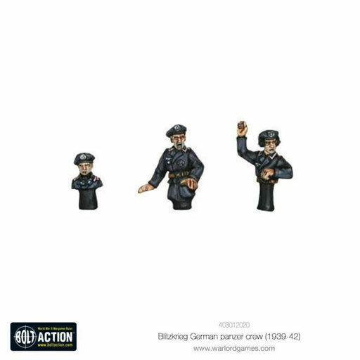 Bolt Action Blitzkrieg German Panzer Crew (1939-42) New - TISTA MINIS