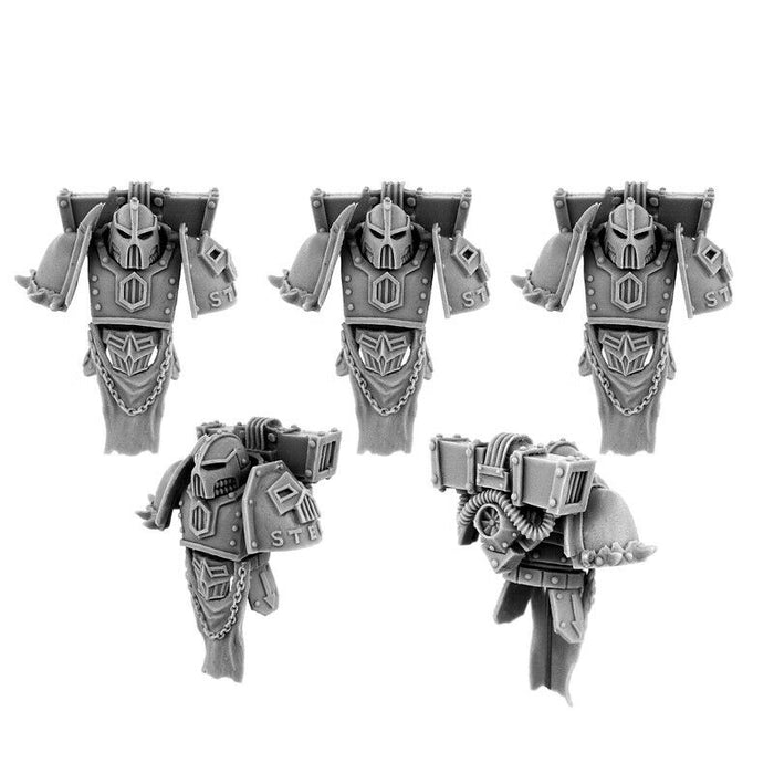 Wargames Exclusive - CHAOS WARRIORS THUNDER PATTERN CONVERSION SET (5U) New - TISTA MINIS