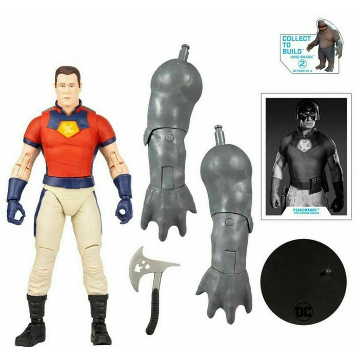 DC MULTIVERSE 7" BUILD A WV5 SUICIDE SQUAD PEADCEMAKER UNMASKED New - Tistaminis