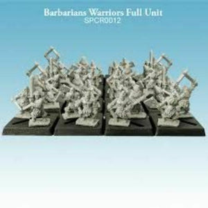 Spellcrow Barbarians Warriors Full Unit - SPCR0012 - TISTA MINIS