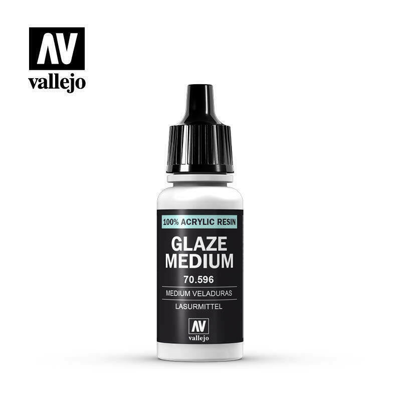 Vallejo Game Colour Paint Auxiliary Glaze Medium (70.596) - Tistaminis