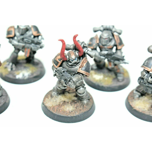 Warhammer Chaos Space Marines Iron WarriorsCombat Squad Well Painted JYS5 - Tistaminis