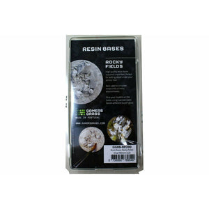 Gamers Grass Rocky Fields Resin Bases Oval 90mm (x2) New - TISTA MINIS