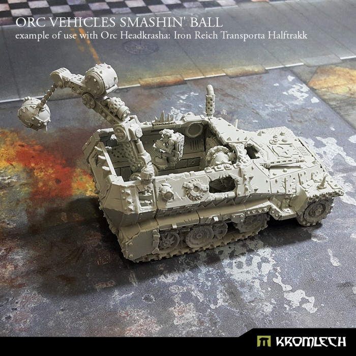 Kromlech Orc Vehicles Smashin' Ball (1) New - TISTA MINIS