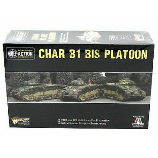 Bolt Action Char B1 bis Platoon New - Tistaminis