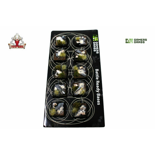 Gamers Grass Winter Bases Square 20mm (x10) - TISTA MINIS